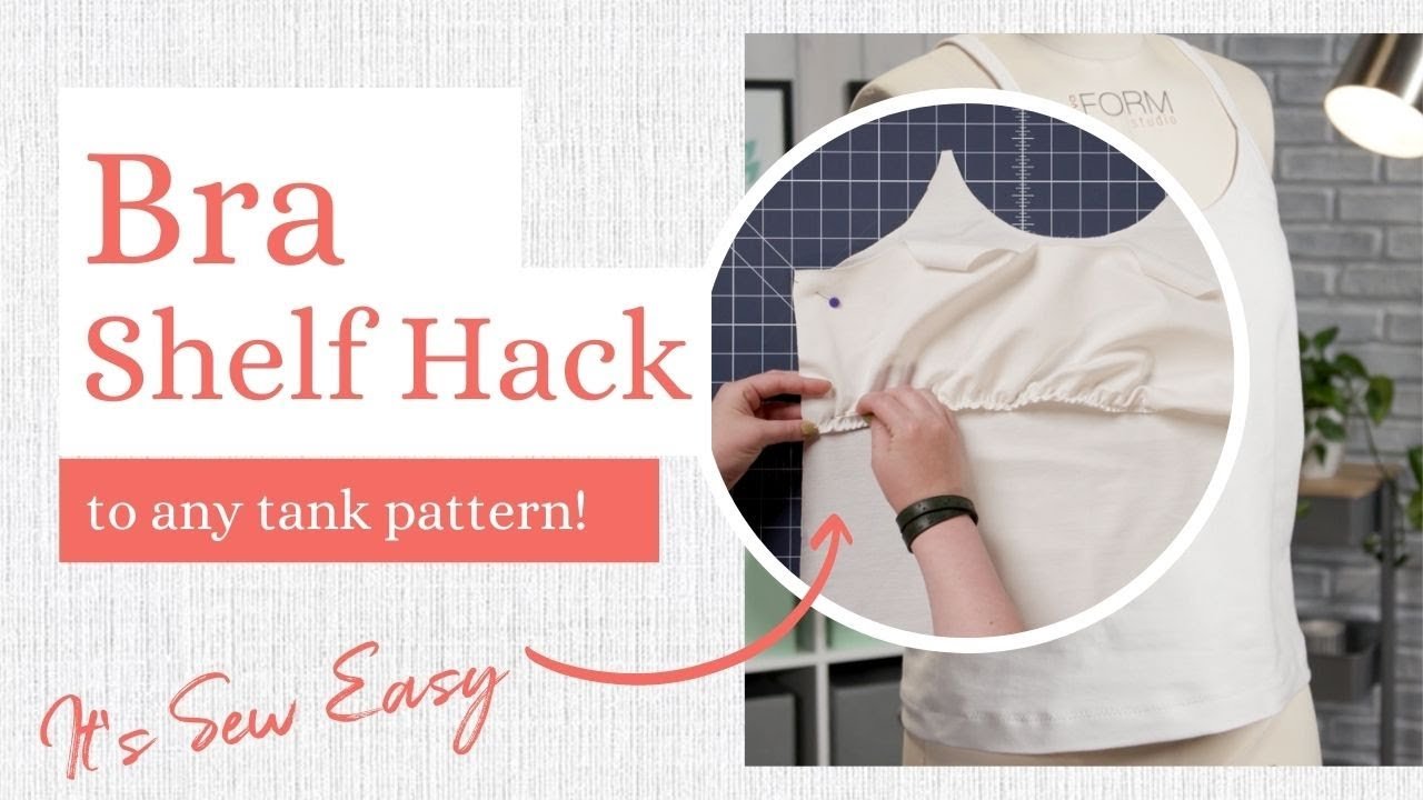 Sewing Pattern Cami Built-in Bra
